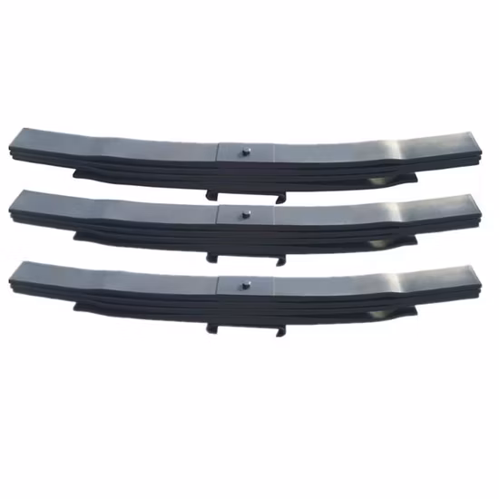 High Quality Truck and Trailer Suspension Parabolic Leaf Spring with Rubber Bushes