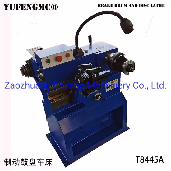 Brake Drum Disc Lathe Two Spindle Brake Disc Brake Drum Cutting Dt8445A