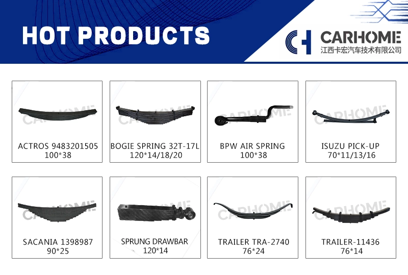 Leaf Spring for American Fuwa Type Mechanical Suspension
