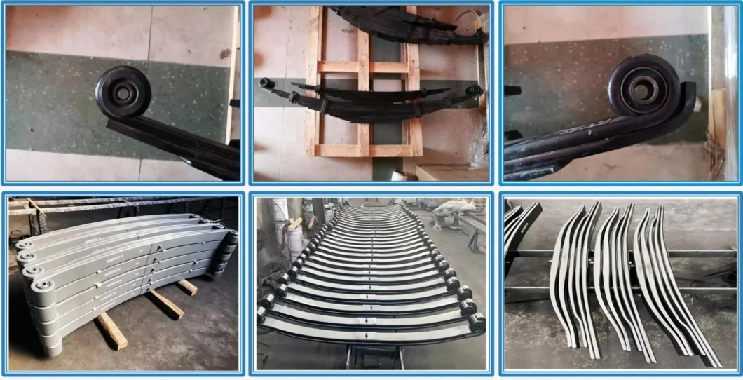 Factory Excellent Surface Treatment Parabolic Front Leaf Spring for Sale