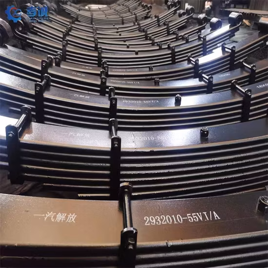 Professional Flat Auto Spare Parts Conventional Leaf Spring for Heavy Truck Suspension