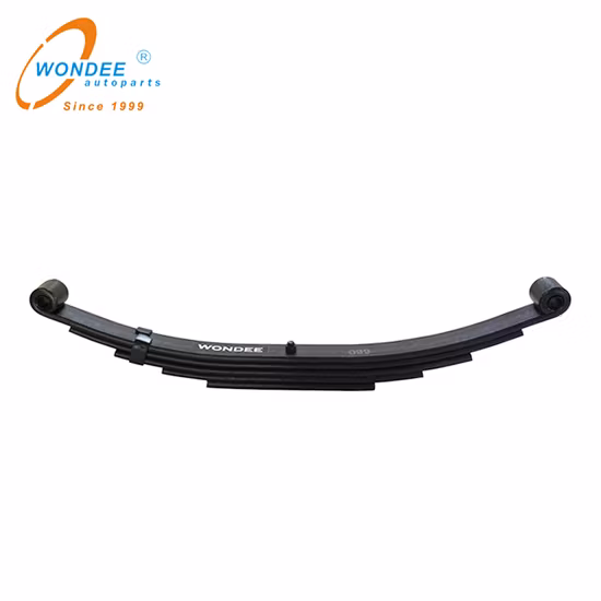 Auto Parts Manufacturer Suspension Leaf Spring for Semi Trailer and Truck