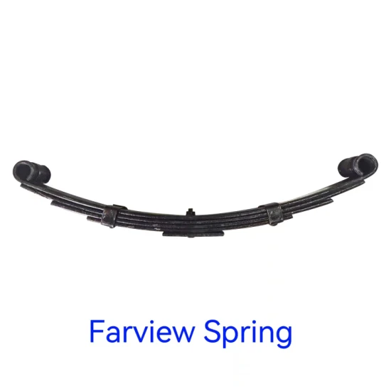 High Quality Truck and Trailer Suspension Parabolic Leaf Spring with Rubber Bushes